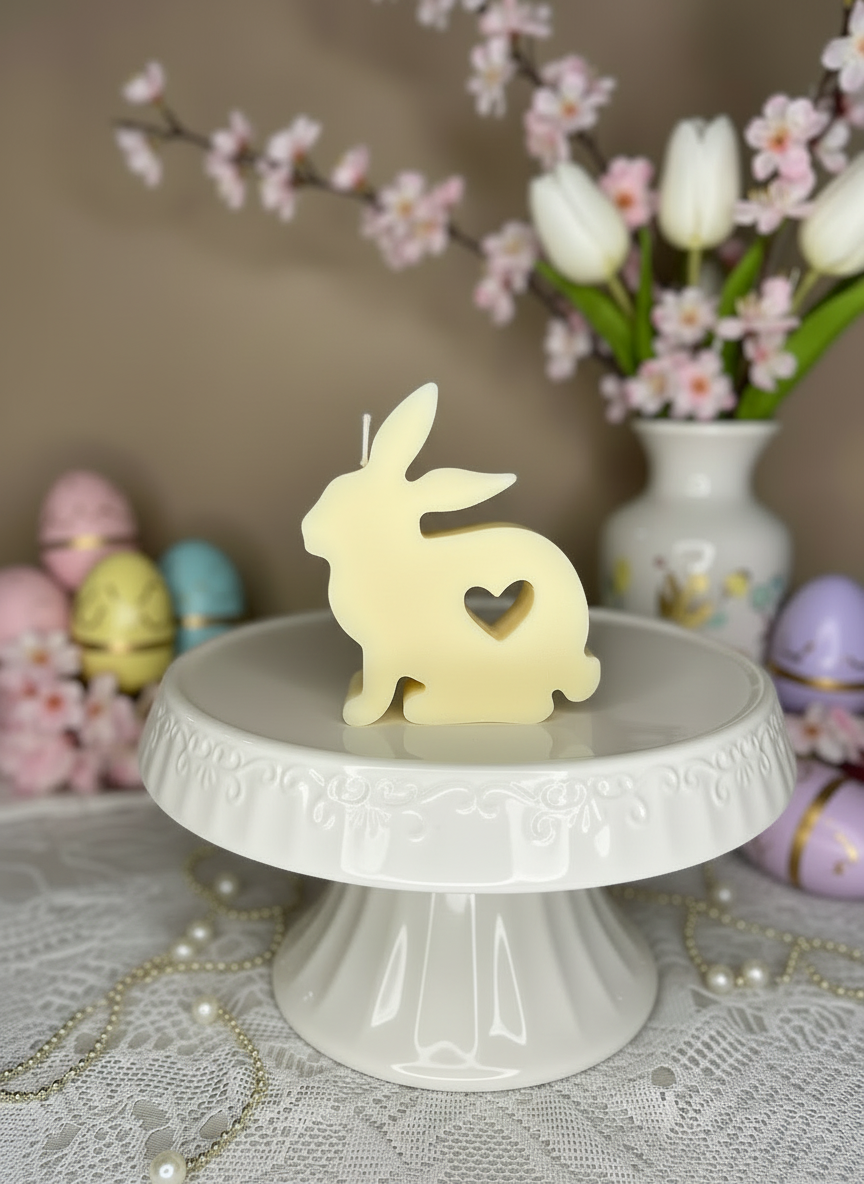 Silhouette Bunny Heart