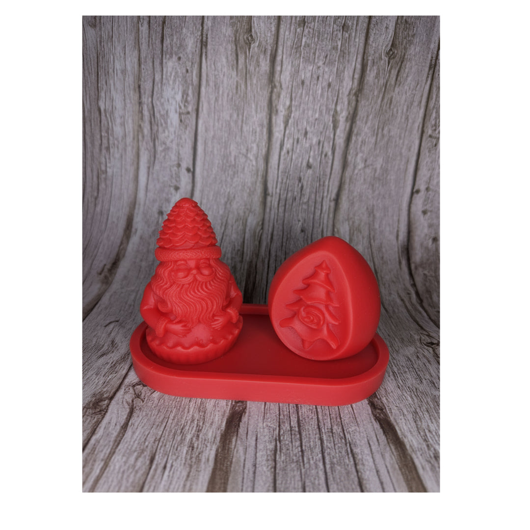 Set “Babbo Natale & Magia d’Inverno” – Cera di soia naturale