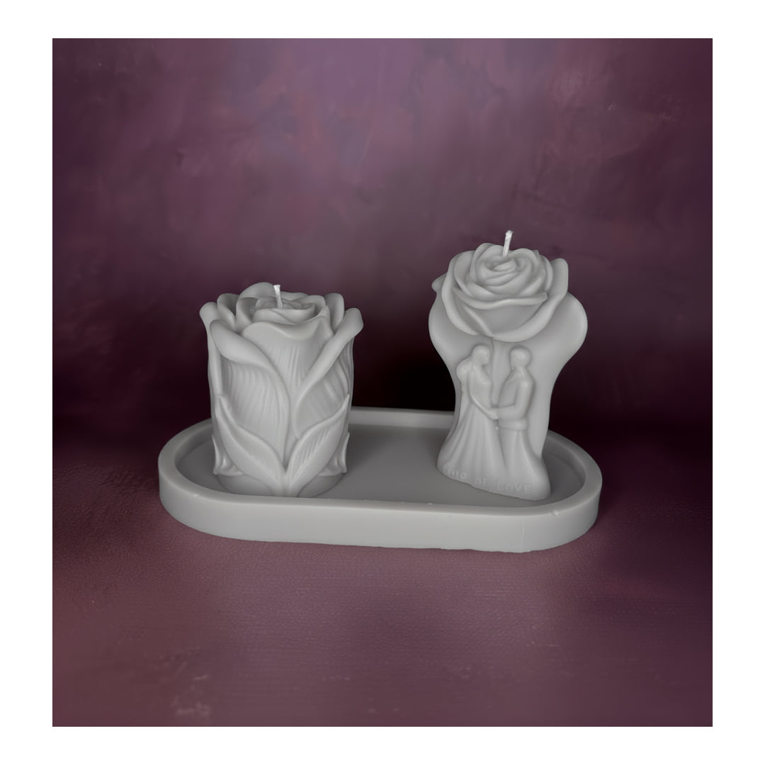 Set amore fiorito