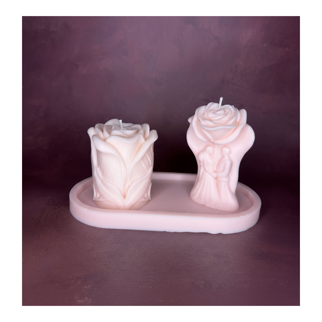 Set amore fiorito