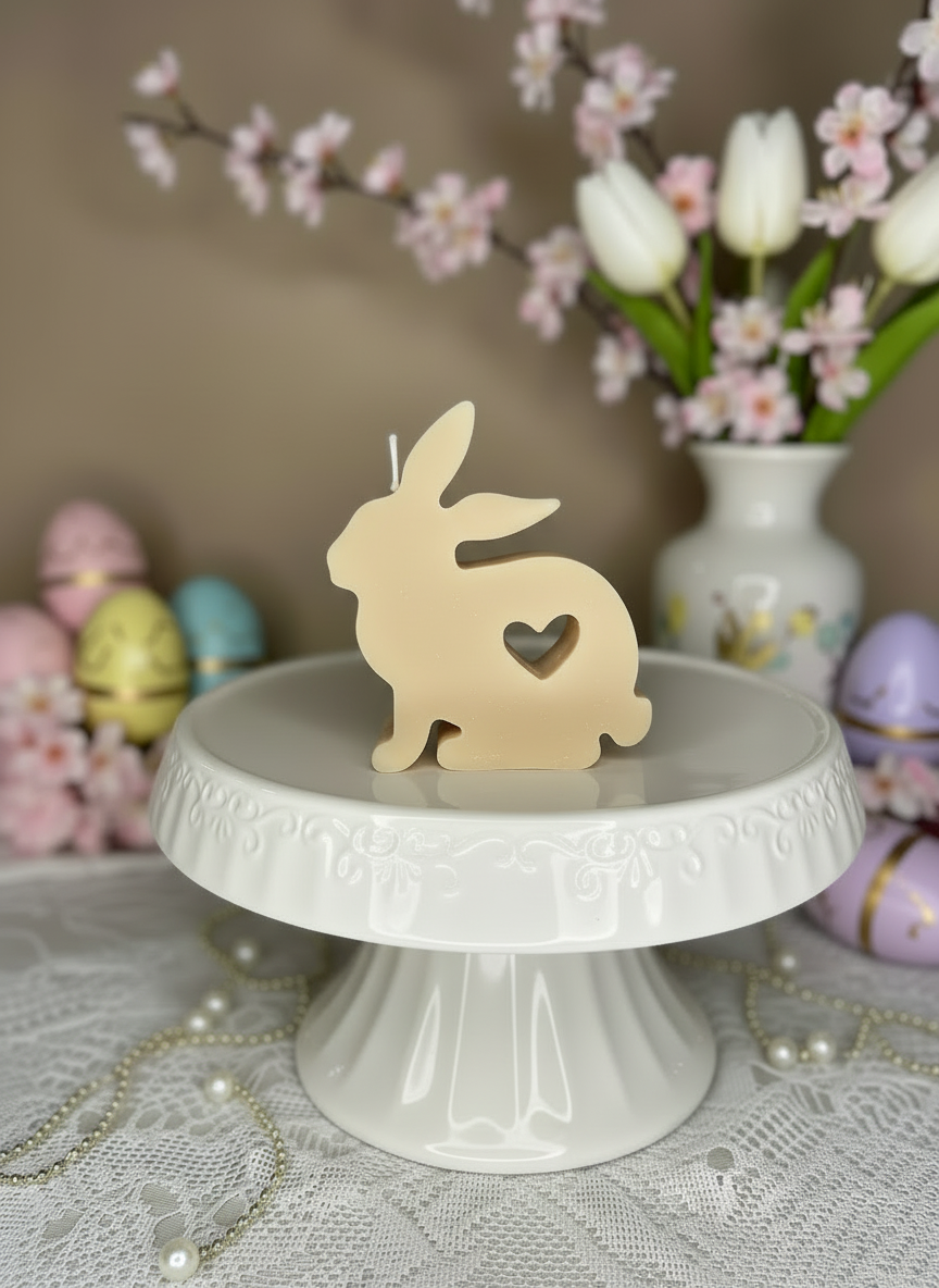 Silhouette Bunny Heart
