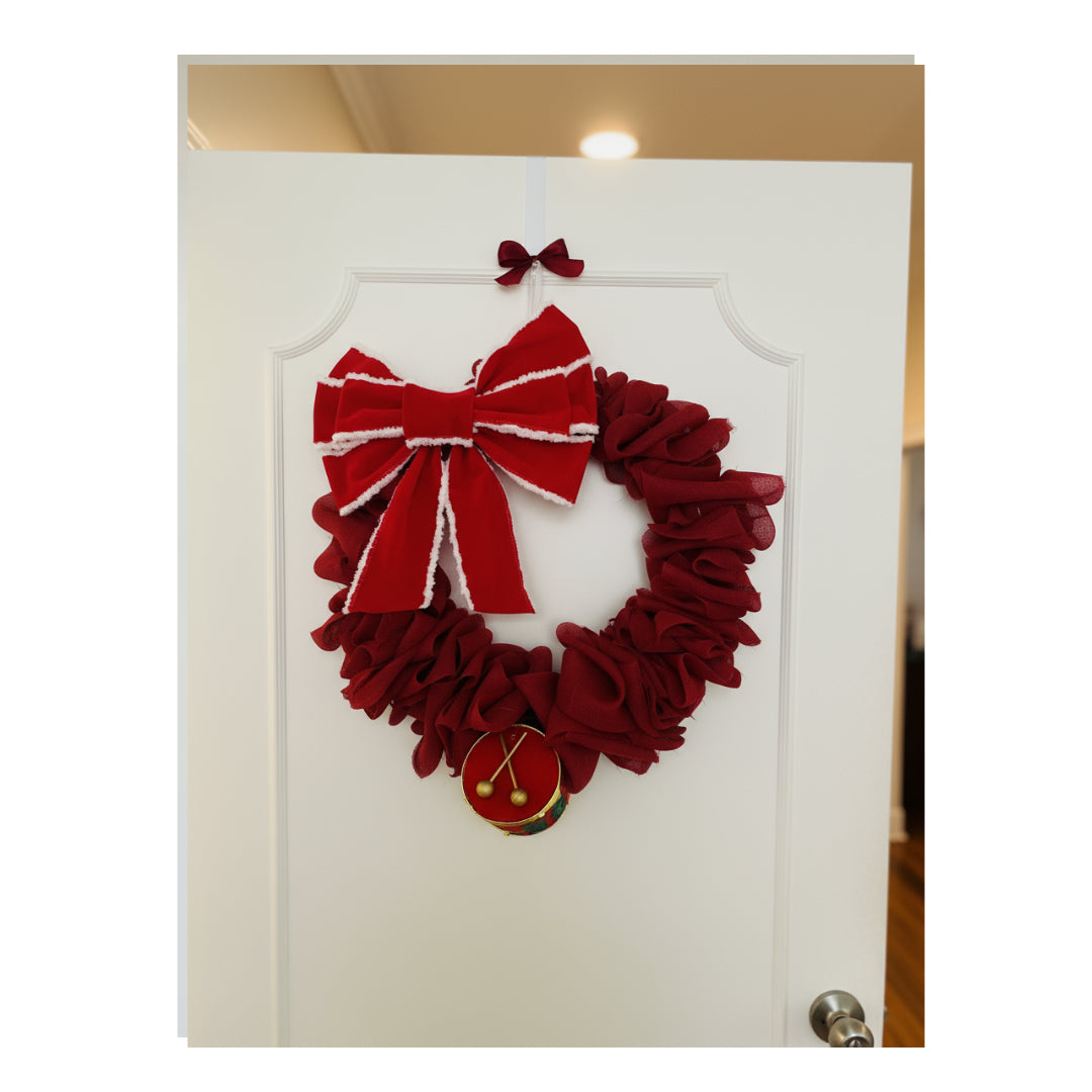 Ghirlanda Velvet Fiocco