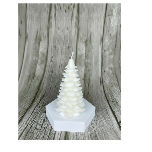 Abete di Natale – Candela in Cera Naturale