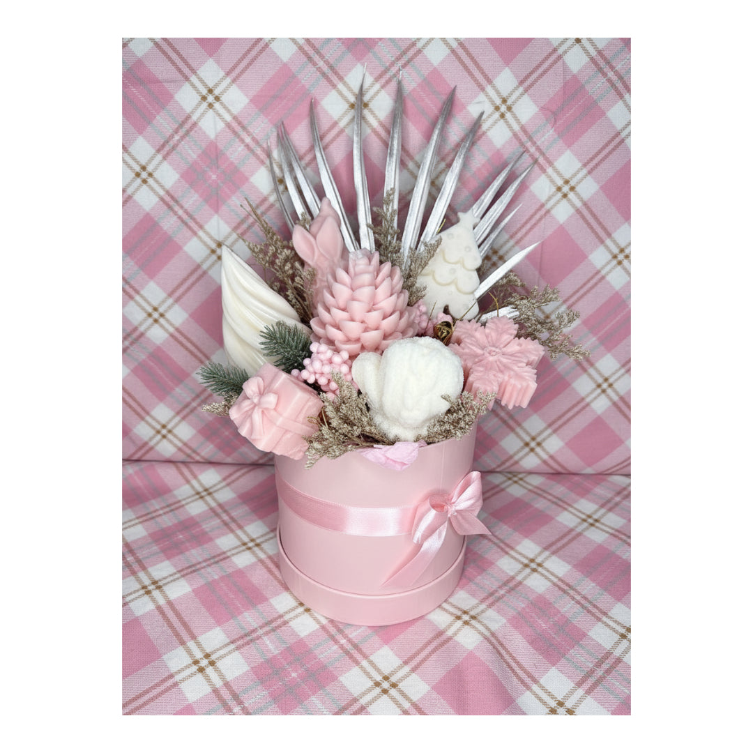 Bouquet “Luce di Natale” – Candele Artigianali a Tema Natalizio