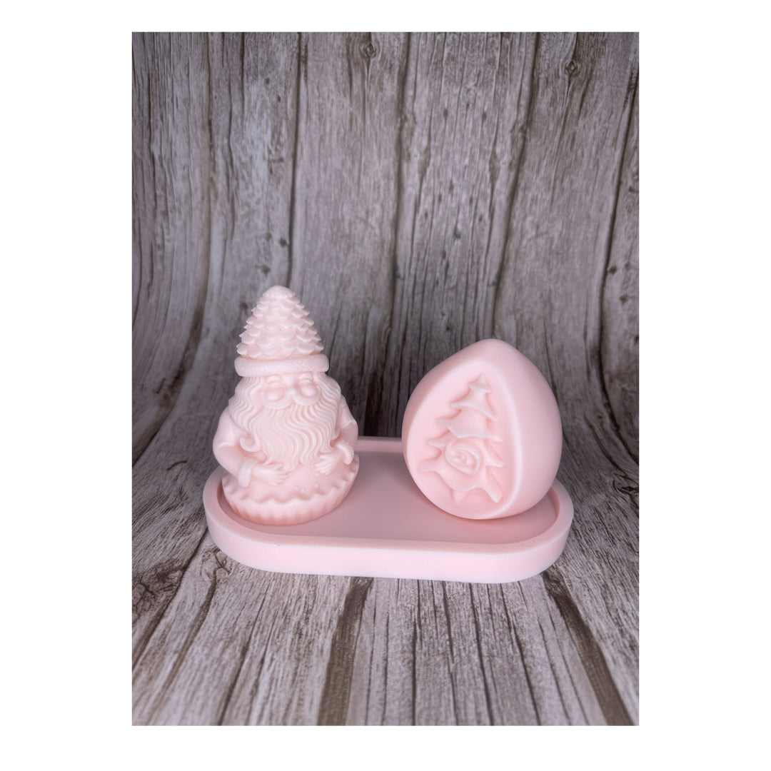 Set “Babbo Natale & Magia d’Inverno” – Cera di soia naturale