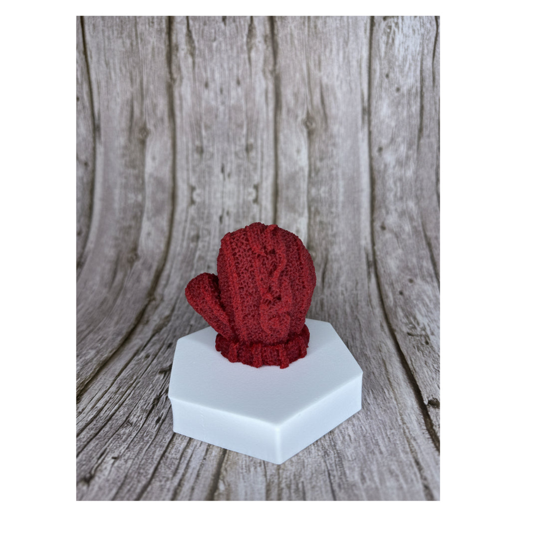 Candela “Winter Mittens” in Cera di Soia