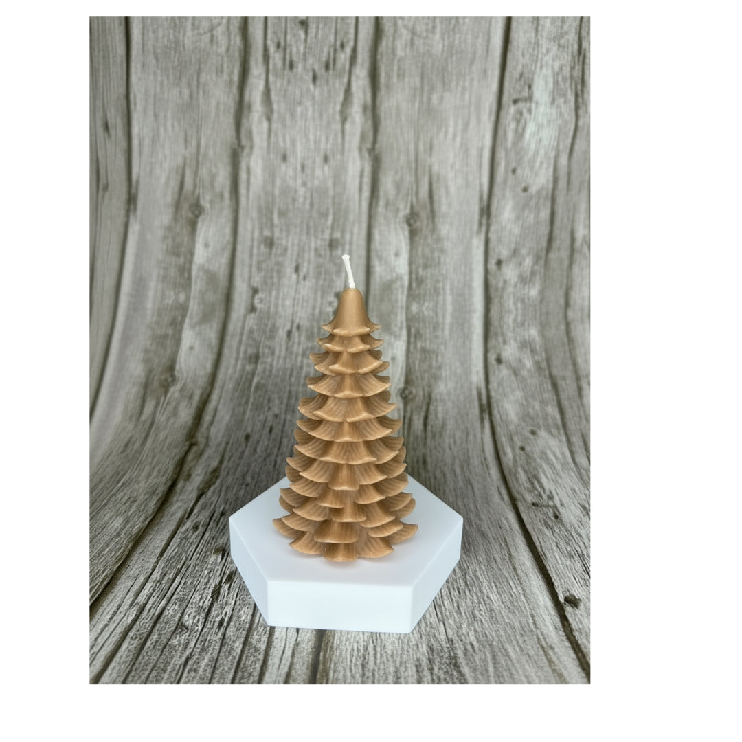 Abete di Natale – Candela in Cera Naturale