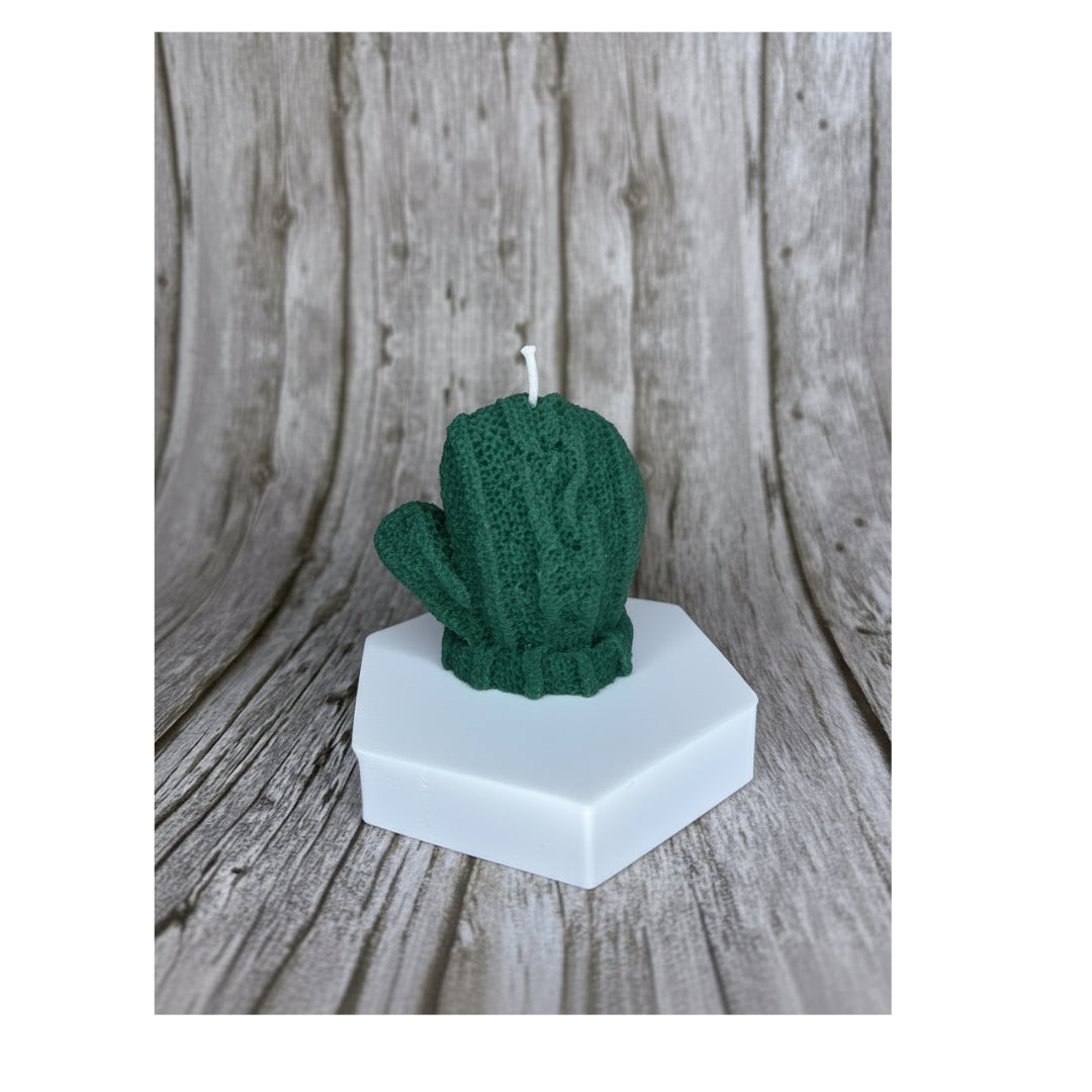 Candela “Winter Mittens” in Cera di Soia