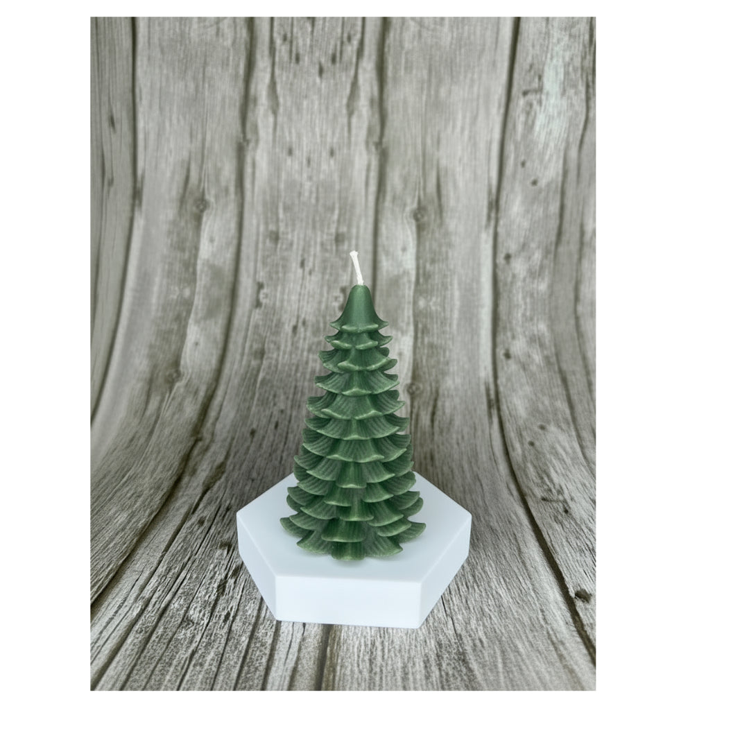 Abete di Natale – Candela in Cera Naturale