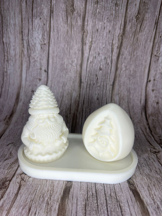 Set “Babbo Natale & Magia d’Inverno” – Cera di soia naturale