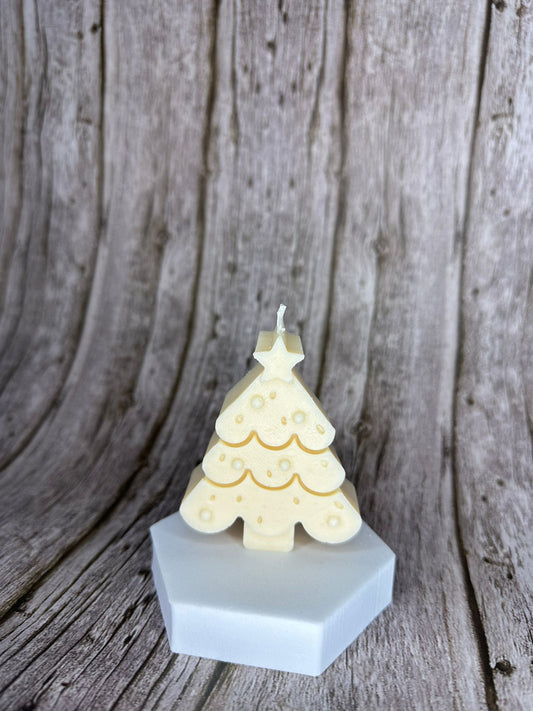 Alberello di Cera Natalizio