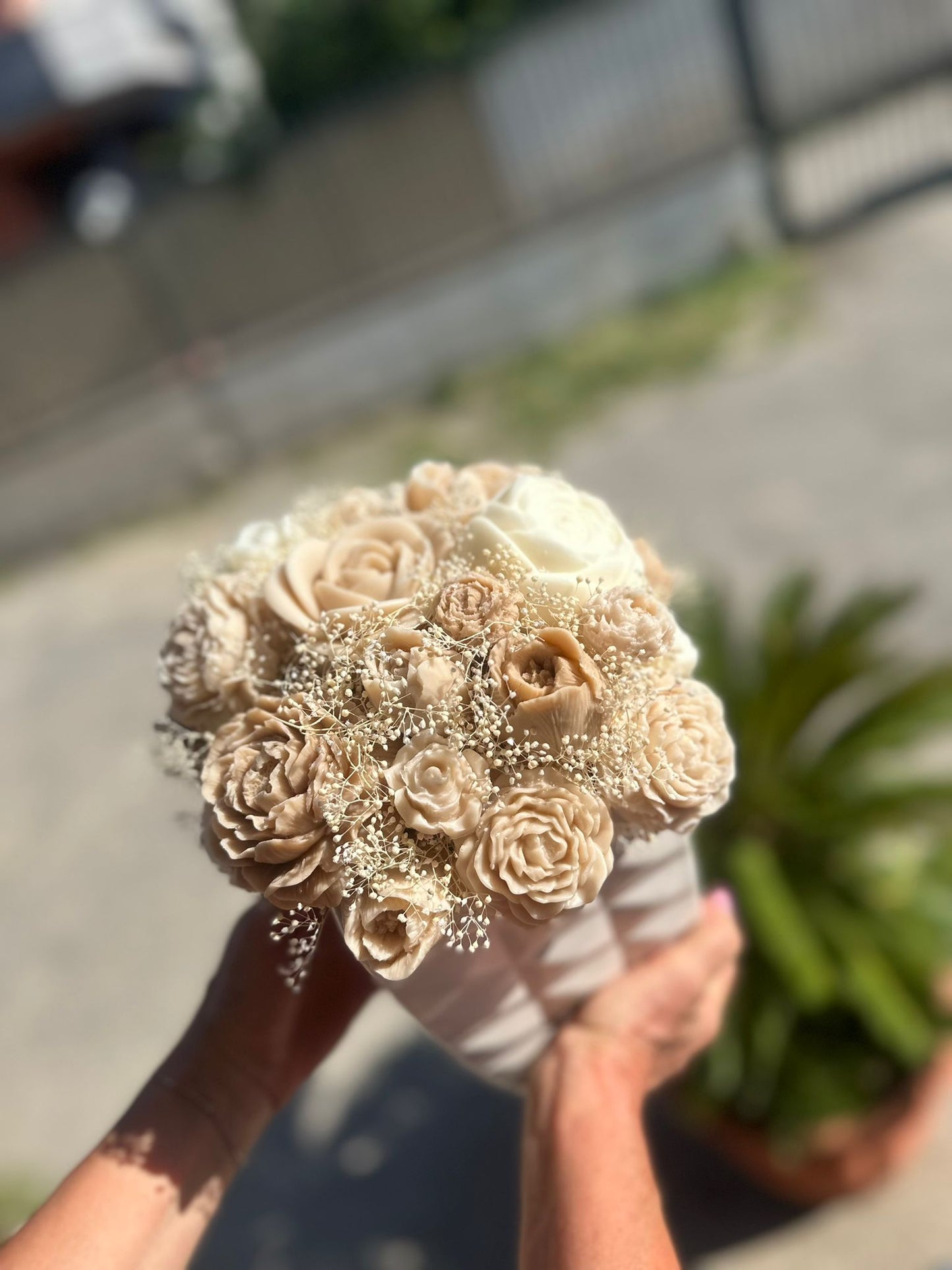 Bouquet Eleganza Naturale in Cera di Soia