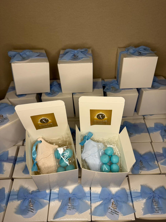 Mini Carillon a Forma di Casetta in Gesso