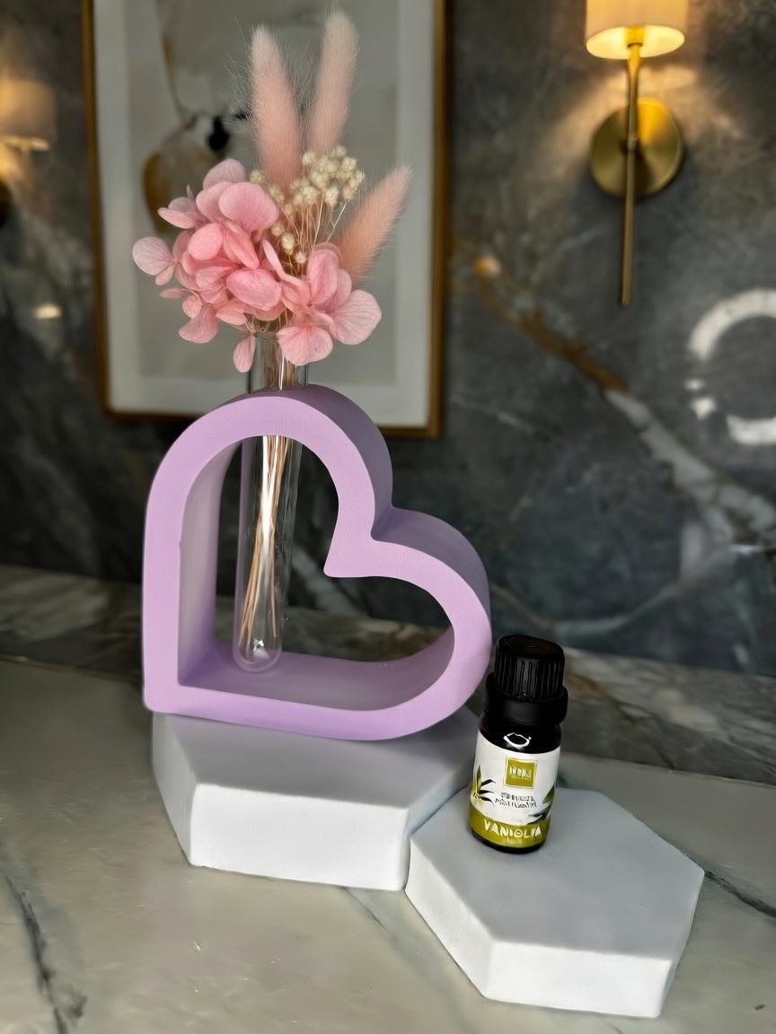 Cuore d’Essenza – Profumatore in Gesso Artigianale