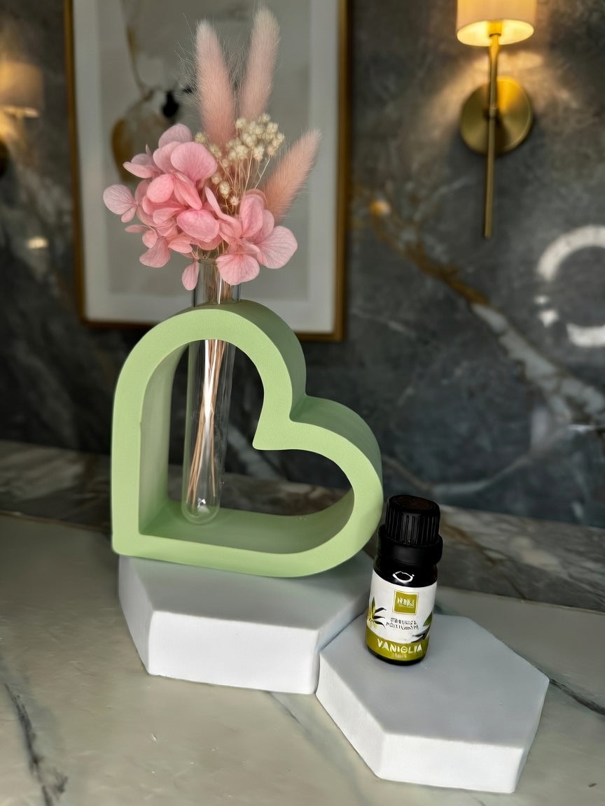 Cuore d’Essenza – Profumatore in Gesso Artigianale