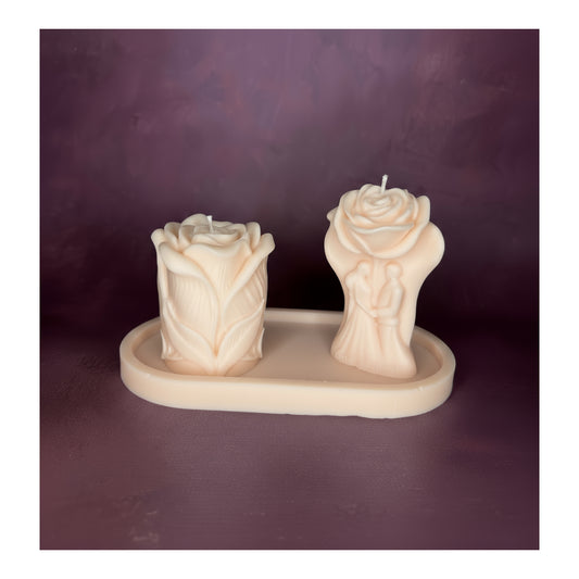 Set amore fiorito